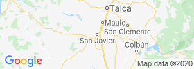 San Javier map